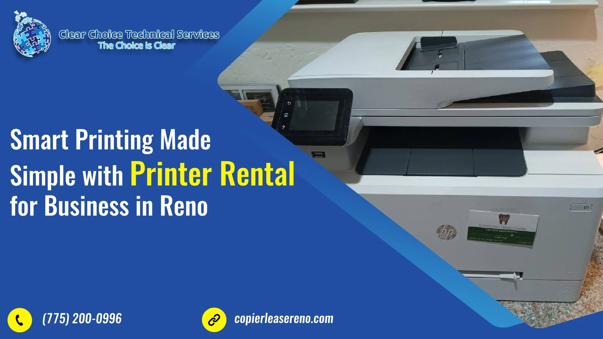 Smart Printing Made Simple with Printer Rental for Business in Reno